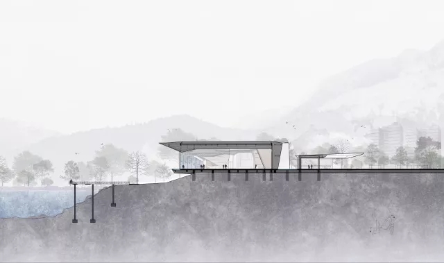 剖面图，J9集团建筑设计